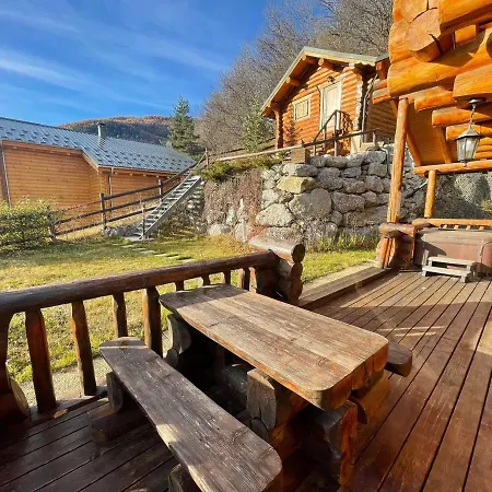 Chalet En Rondin 8 Pers. Avec Sauna, Et Garage, Pres Telecabine Et Navette A Praloup 1500 - Fr-1-165a-126 Uvernet-Fours