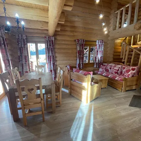 De Charme 8 Pers. A Praloup 1500 Avec Sauna Et - Fr-1-165a-126 Chalet Uvernet-Fours